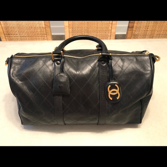 CHANEL Handbags - Chanel Boston Duffle 17.5”L x 10”H x 8.5W